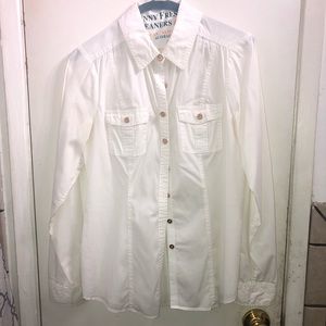 White House Black Market button down shirt